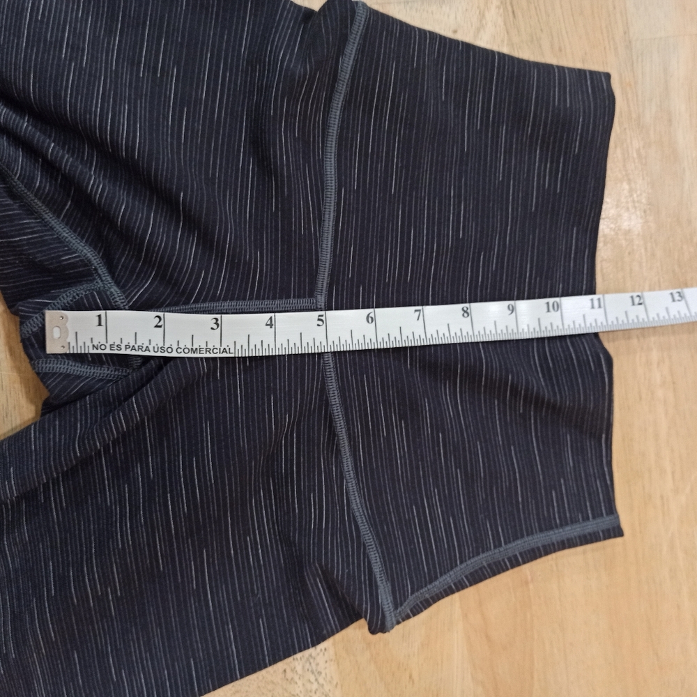 Lululemon Leggings Womens 4 Black Gray Wunder Under Ombre Melange 32" Hi Rise - Picture 12 of 15